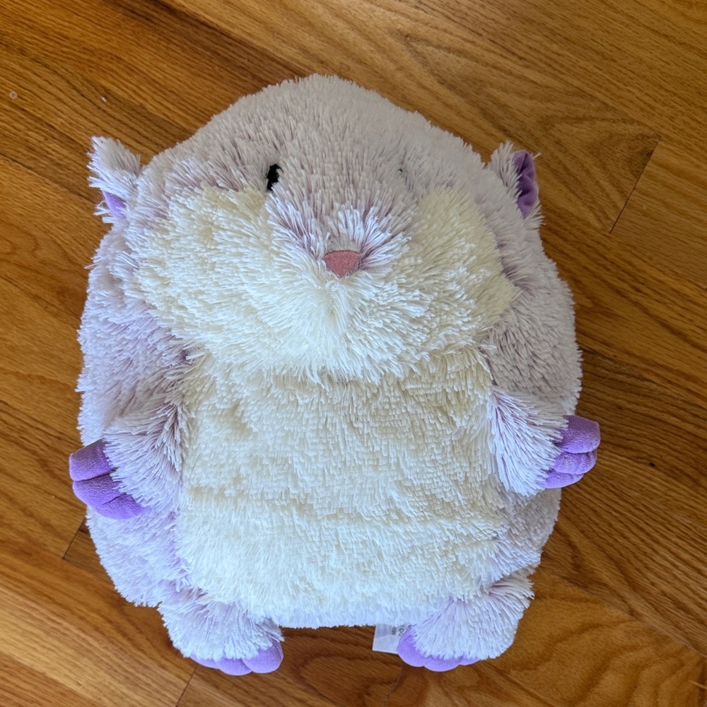 Supersized Warmies Purple Hamster- Retired
